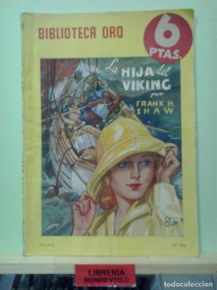 Libros de segunda mano: LMV - La hija del viking. Frank H, Shaw