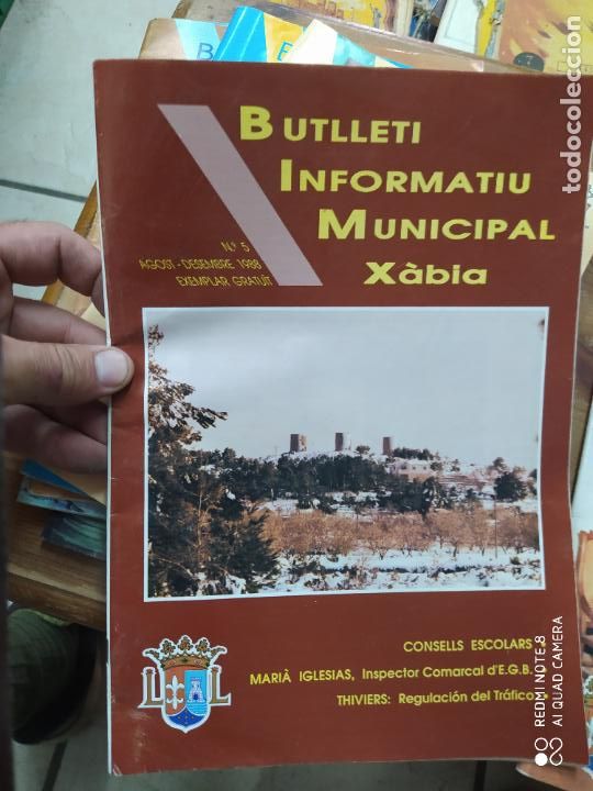 Libros de segunda mano: Butllet&iacute; informatiu municipal X&agrave;bia b&ordm; 5. REV-235