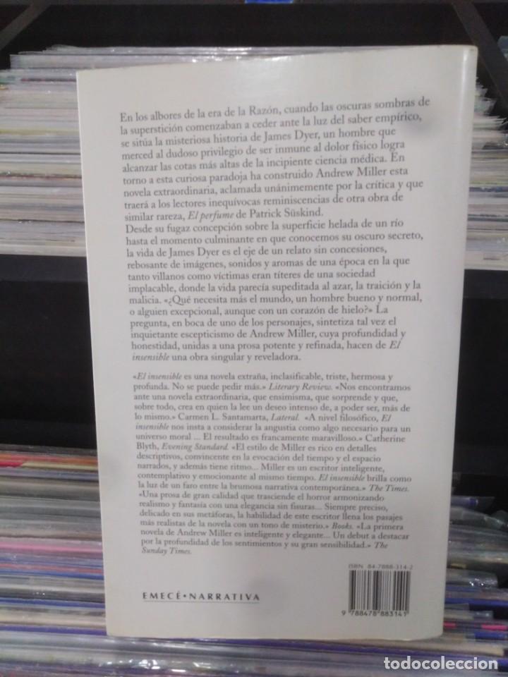 Libros de segunda mano: EL INSENSIBLE - ANDREW MILLER - Foto 3