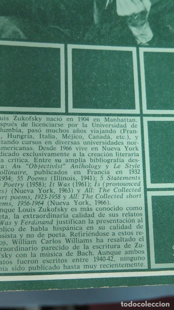 Libros de segunda mano: FERDINAND. LOUIS ZUKOFSKY - Foto 2