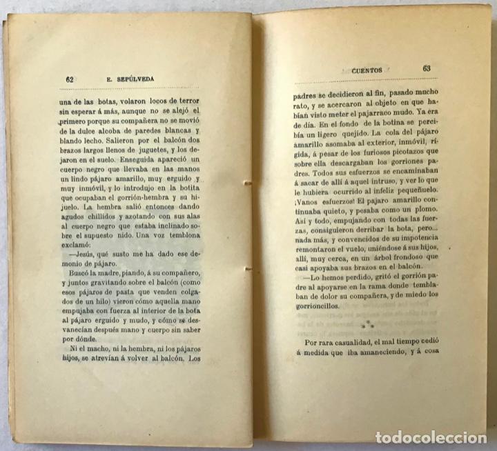 Libros de segunda mano: CUENTOS. - SEP&Uacute;LVEDA, Enrique. - Foto 3