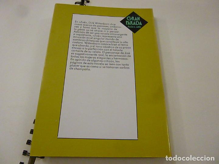 Libros de segunda mano: Zo&euml; - Dirk Wittenborn - N 9 - Foto 2