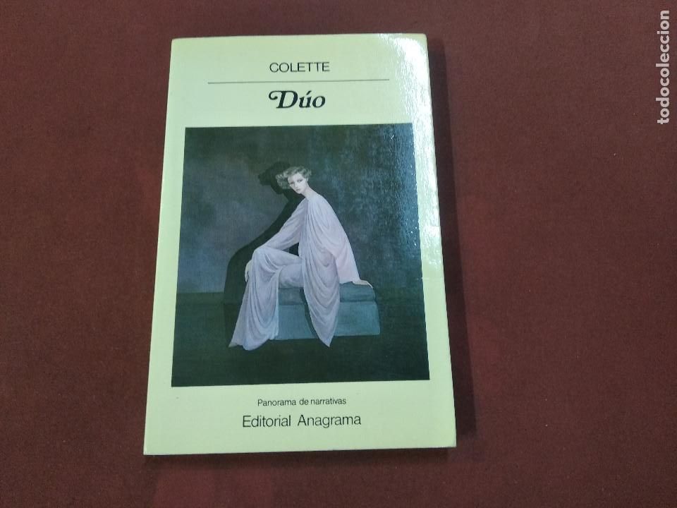 Libros de segunda mano: D&uacute;o - Colette - editorial Anagrama - Foto 1