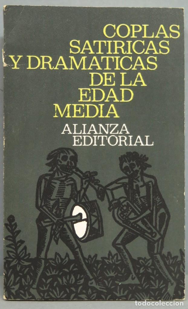 Libros de segunda mano: COPLAS SATIRICAS Y DRAMATICAS DE LA EDAD MEDIA - Foto 1