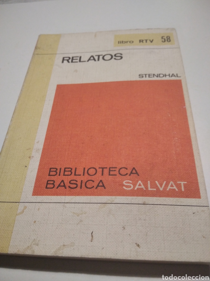 Libros de segunda mano: Libro relatos Stendhal - Foto 1