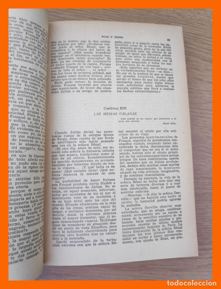 Libros de segunda mano: Rojo y Negro - Stendhal - Foto 2