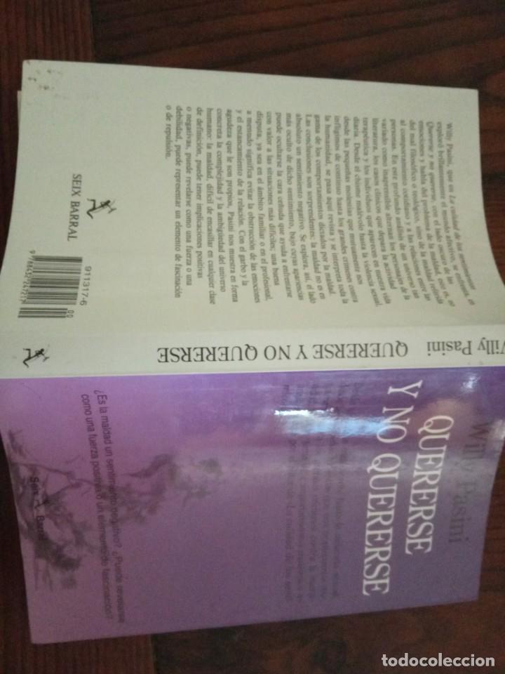 Libros de segunda mano: Quererse y no quererse- WILLY PASINI . - Foto 2