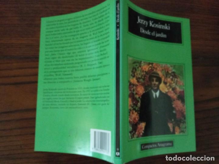 Libros de segunda mano: Desde el jard&iacute;n - Jerzy Kosinski. - Foto 2