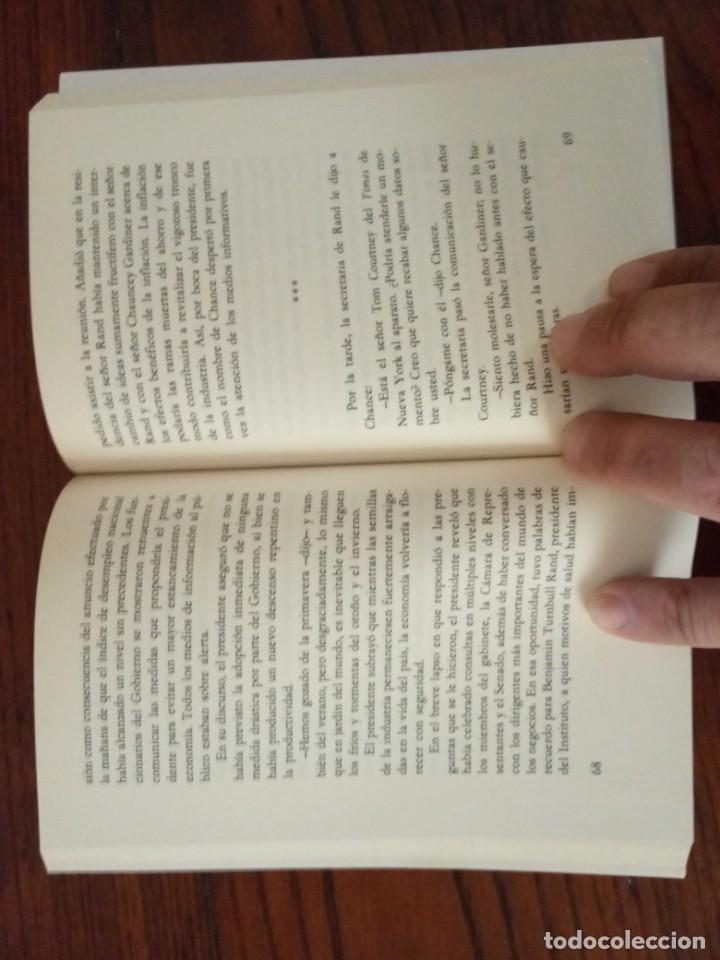 Libros de segunda mano: Desde el jard&iacute;n - Jerzy Kosinski. - Foto 3