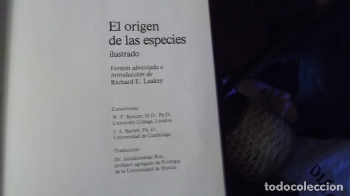 Libros de segunda mano: Charles Darwin. El Origen de las Especies - Foto 3
