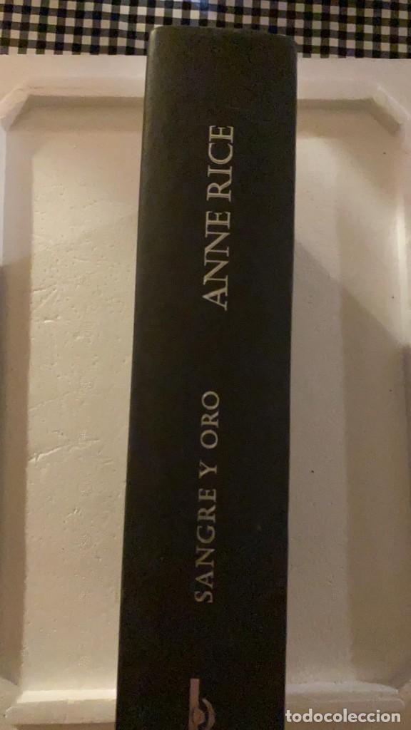 Libros de segunda mano: Sangre y Oro. Anne Rice. Ed. Ediciones B - Foto 1