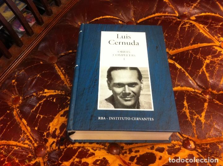 Libros de segunda mano: LUIS CERNUDA. OBRAS COMPLETAS (I) ED. RBA, 2005 - Foto 1