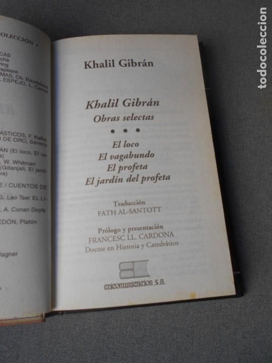 Libros de segunda mano: OBRAS SELECTAS. KHALIL GIBRAN - Foto 2