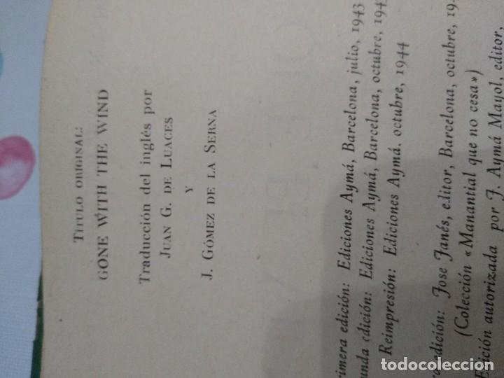 Libros de segunda mano: Lo que el viento se llev&oacute; - Foto 4