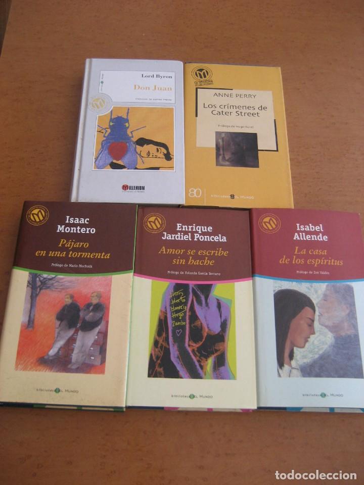 Libros de segunda mano: lote 5 libros biblioteca el mundo - millenium - Foto 1