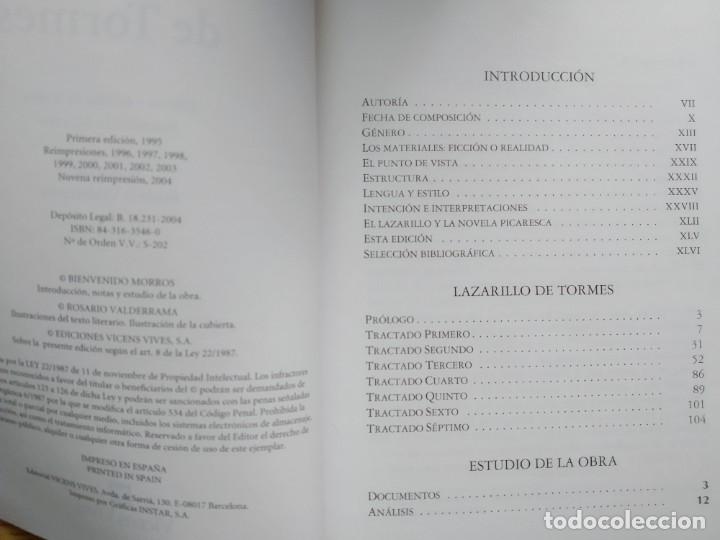 Libros de segunda mano: El Lazarillo de Tormes - Foto 2