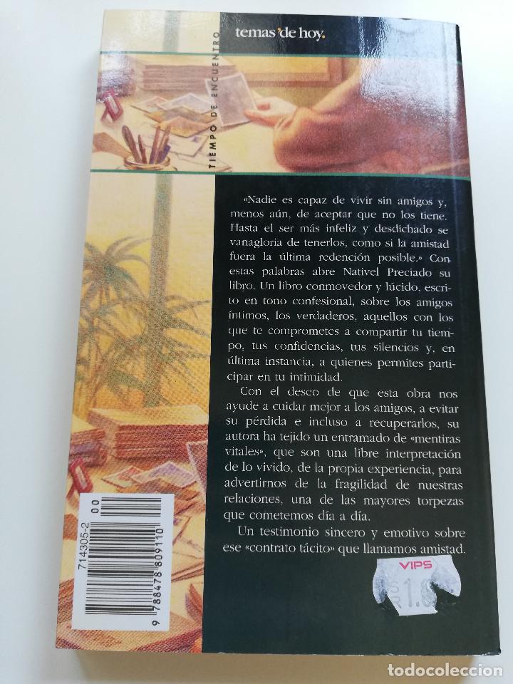 Libros de segunda mano: AMIGOS &Iacute;NTIMOS (NATIVEL PRECIADO) - Foto 4
