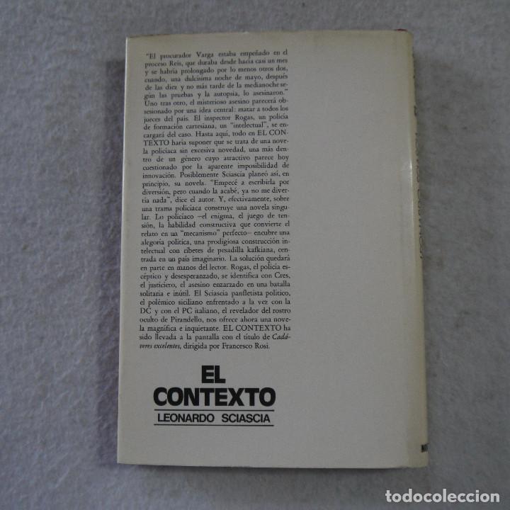Libros de segunda mano: EL CONTEXTO - LEONARDO SCIASCIA - NOGUER - 1976 - Foto 2