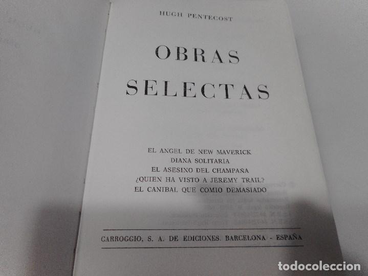 Libros de segunda mano: HUGH PENTECOST Obras selectas Q2423A - Foto 2