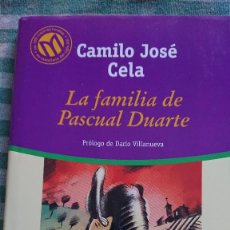 Libros de segunda mano: CAMILO JOSÉ CELA – LA FAMILIA DE PASCUAL DUARTE. Lote 215615098