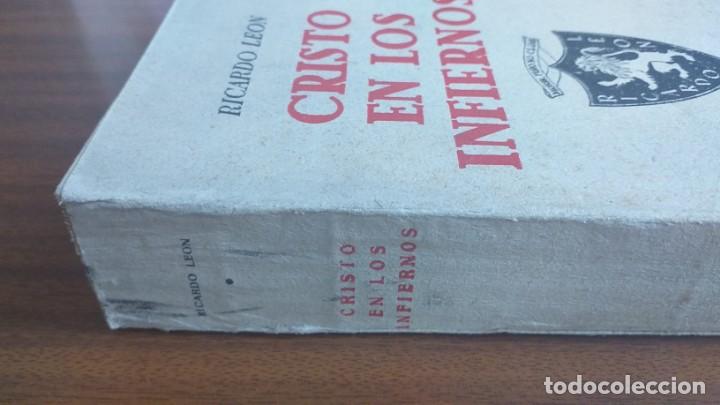 Libros de segunda mano: Cristo en los infiernos --- Ricardo Le&oacute;n - Foto 3