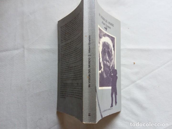 Libros de segunda mano: Mi visi&oacute;n del mundo- Albert Einstein. - Foto 2