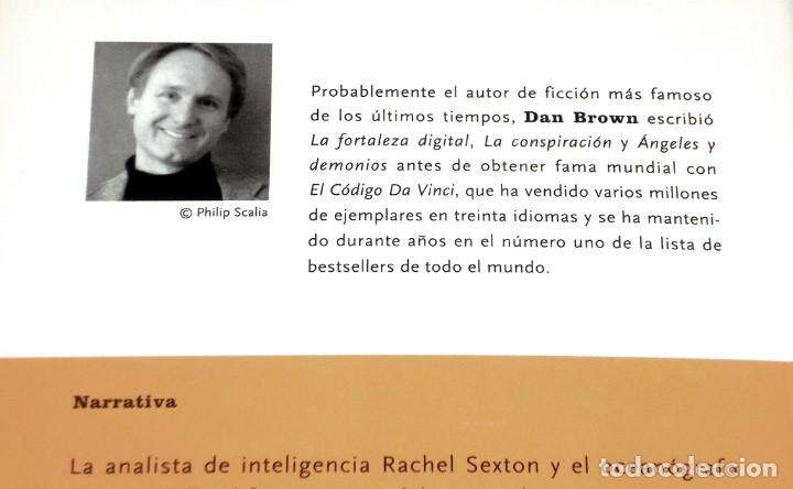 Libros de segunda mano: Libro &rdquo;LA CONSPIRACI&Oacute;N&rdquo;, de Dan Brown - &iexcl;Como NUEVO! - Foto 2