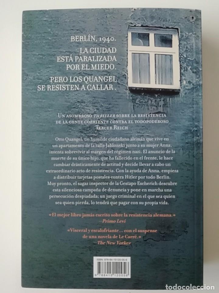 Libros de segunda mano: SOLO EN BERL&Iacute;N - HANS FALLADA - ED. MAEVA 2011 - Foto 2