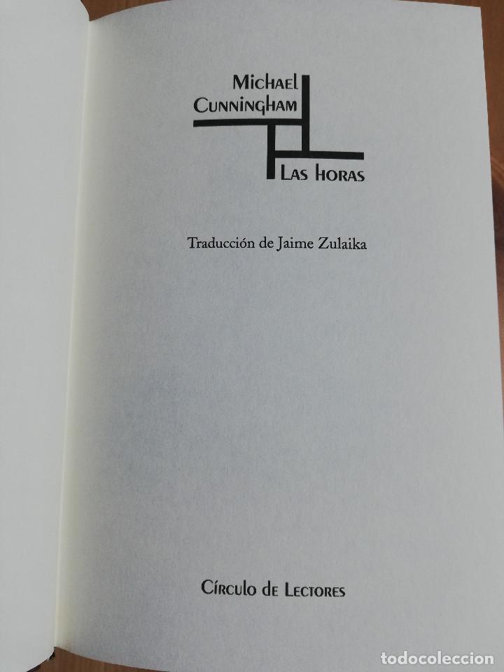 Libros de segunda mano: LAS HORAS (MICHAEL CUNNINGHAM) - Foto 2