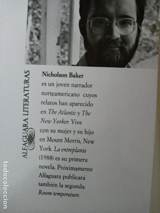 Libros de segunda mano: NICHOLSON BAKER LA ENTREPLANTA - Foto 3