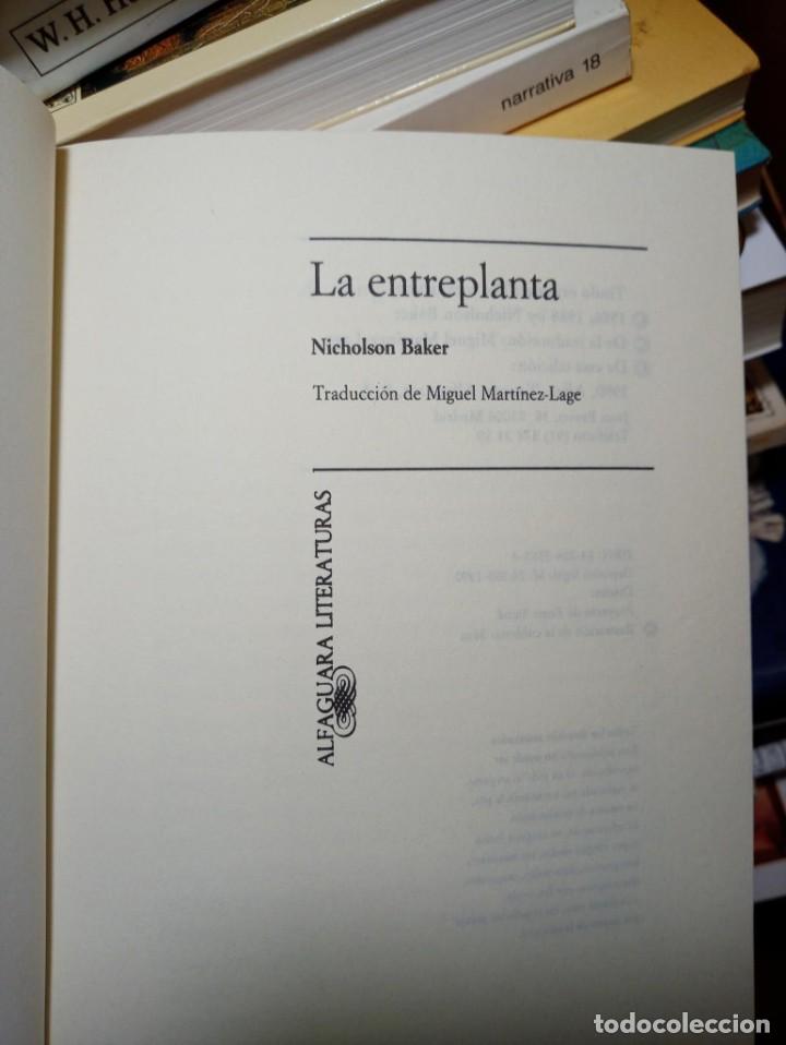 Libros de segunda mano: NICHOLSON BAKER LA ENTREPLANTA - Foto 4