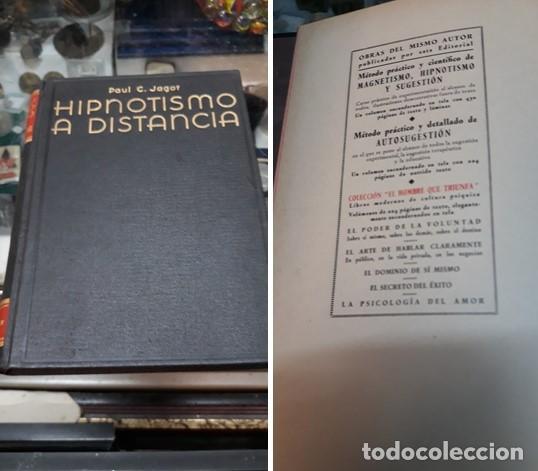 Libros de segunda mano: HIPNOTISMO A DISTANCIA. - Foto 1