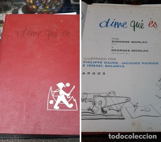 Libros de segunda mano: DIME QUE ES. 1969 - Foto 1
