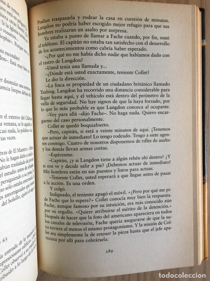Libros de segunda mano: El c&oacute;digo Da Vinci - Dan Brown - Foto 5