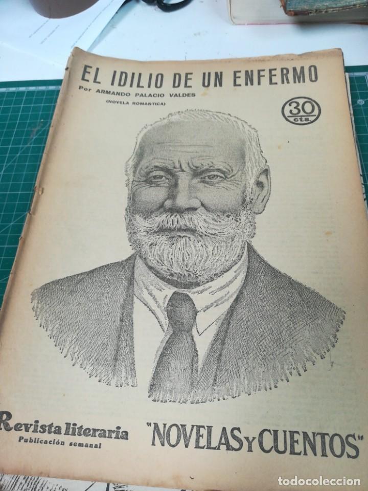Libros de segunda mano: El idilio de un enfermo. A. Palacio Vald&eacute;s - Foto 1