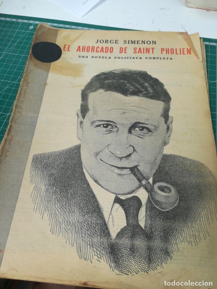 Libros de segunda mano: El ahorcado de Saint Pholien. Simenon - Foto 1