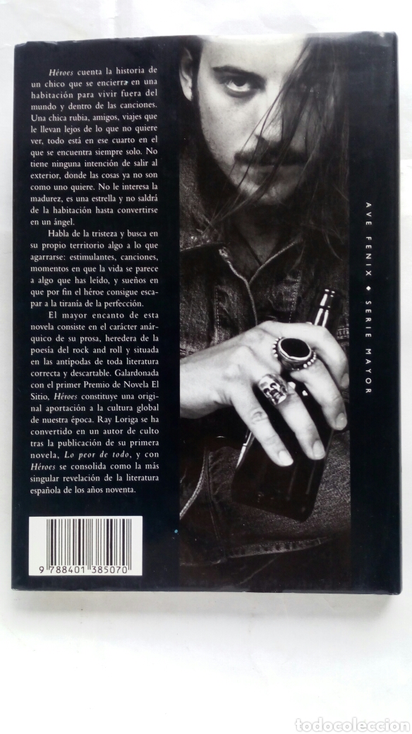 Libros de segunda mano: H&eacute;roes. Ray Loriga. - Foto 2