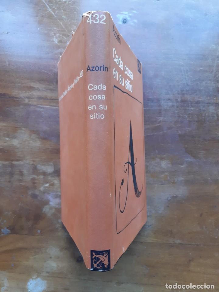 Libros de segunda mano: Cada cosa en su sitio Azorin - Foto 6