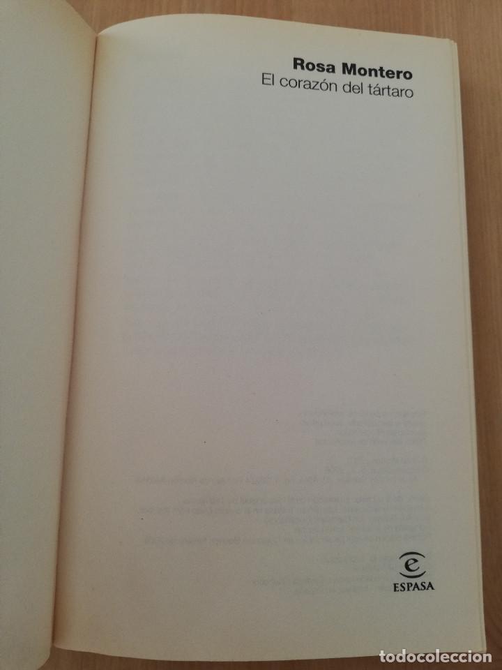 Libros de segunda mano: EL CORAZ&Oacute;N DEL T&Aacute;RTARO (ROSA MONTERO) - Foto 2