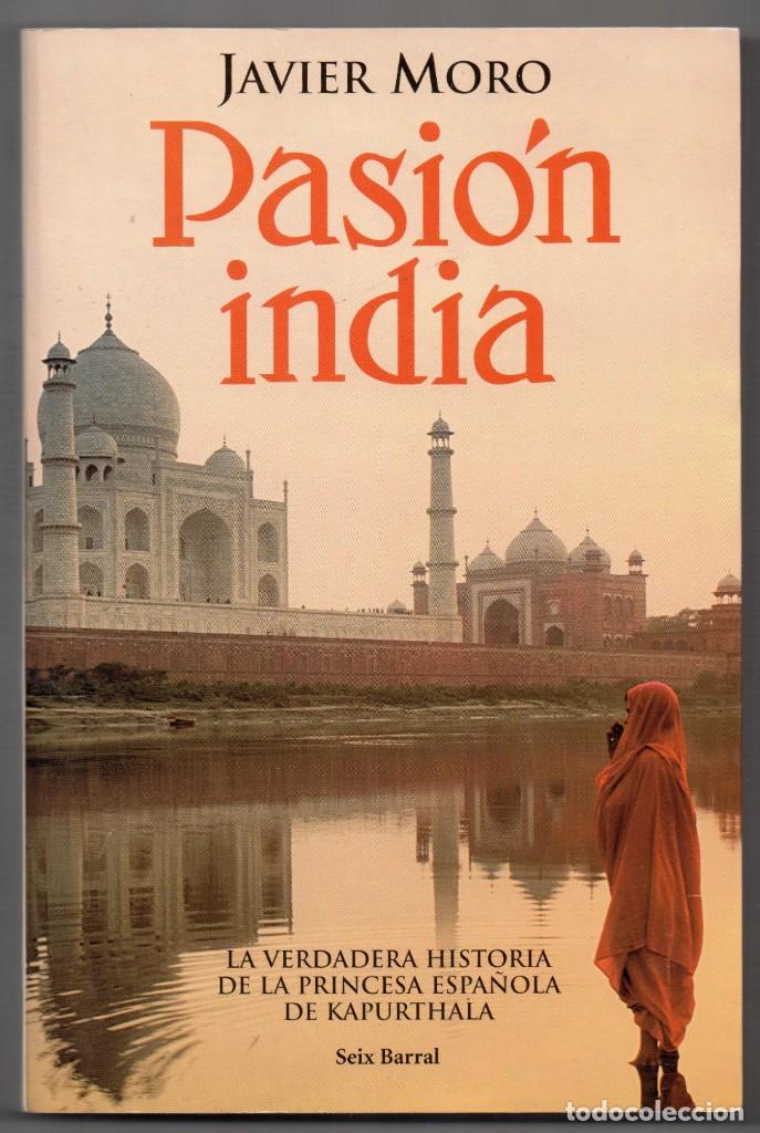 Libros de segunda mano: Pasi&oacute;n india. Javier Moro - Foto 1