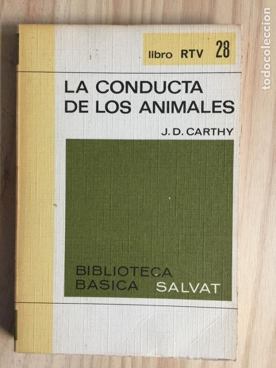 Libros de segunda mano: La conducta de los animales - J. D. Carthy - Foto 1