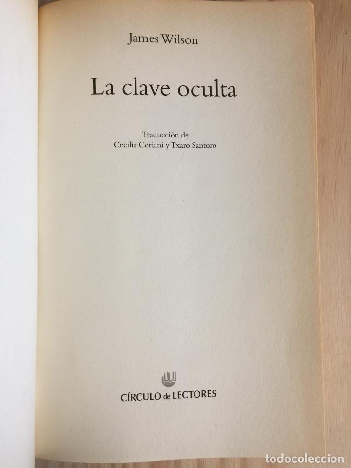 Libros de segunda mano: La clave oculta - James Wilson - Foto 2