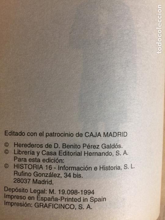 Libros de segunda mano: Mendiz&aacute;bal - Benito Perez Galdos - Foto 2