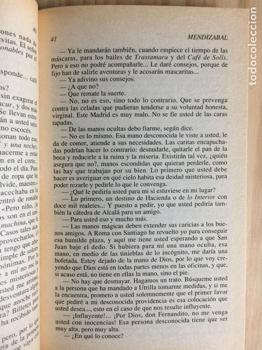 Libros de segunda mano: Mendiz&aacute;bal - Benito Perez Galdos - Foto 3