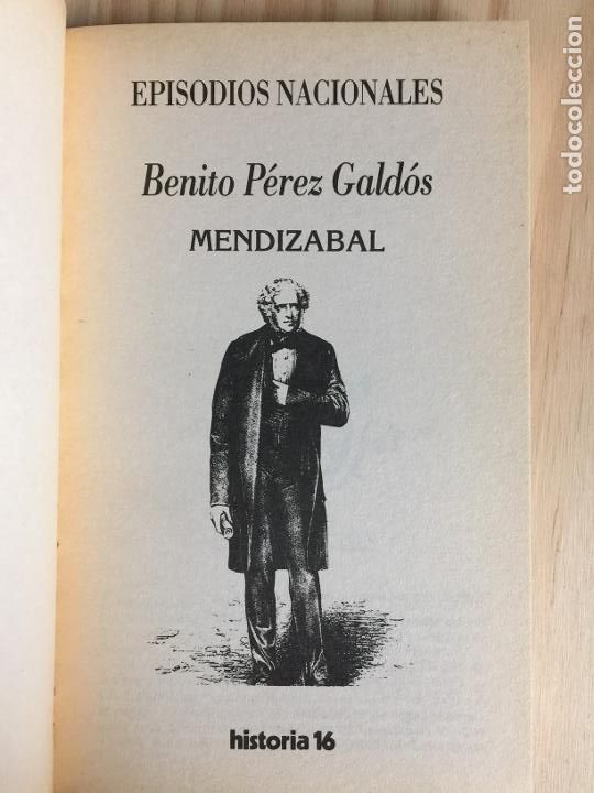 Libros de segunda mano: Mendiz&aacute;bal - Benito Perez Galdos - Foto 4