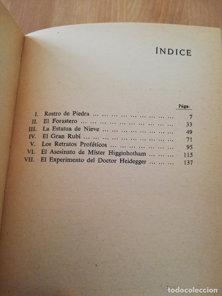 Libros de segunda mano: ROSTRO DE PIEDRA (NATHANIEL HAWTHORNE) - Foto 3