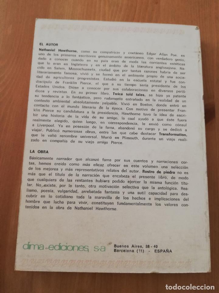 Libros de segunda mano: ROSTRO DE PIEDRA (NATHANIEL HAWTHORNE) - Foto 4