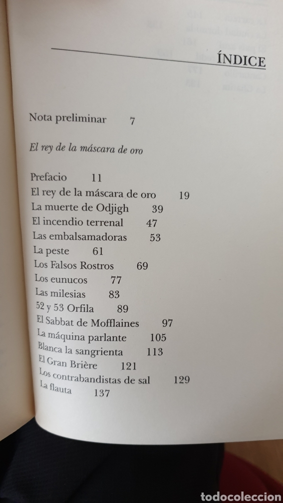 Libros de segunda mano: Marcel Schwob El Rey de la M&aacute;scara de Oro&nbsp; - Foto 2