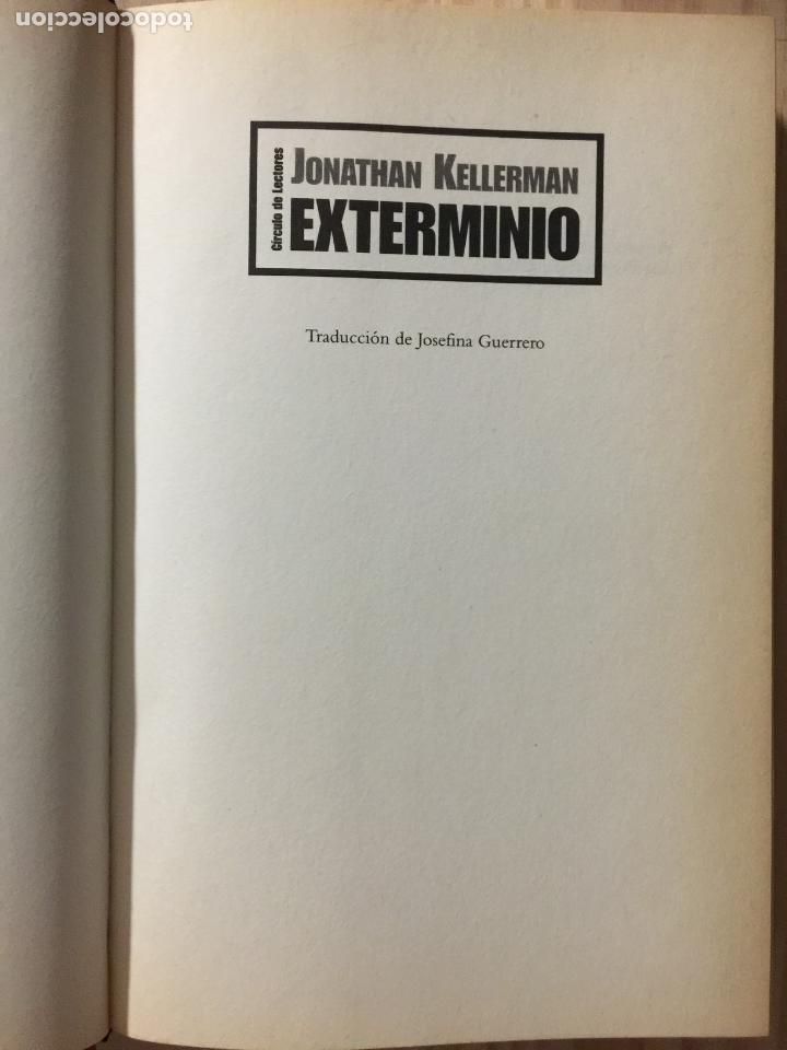 Libros de segunda mano: Exterminio - Jonathan Kellerman - Foto 2