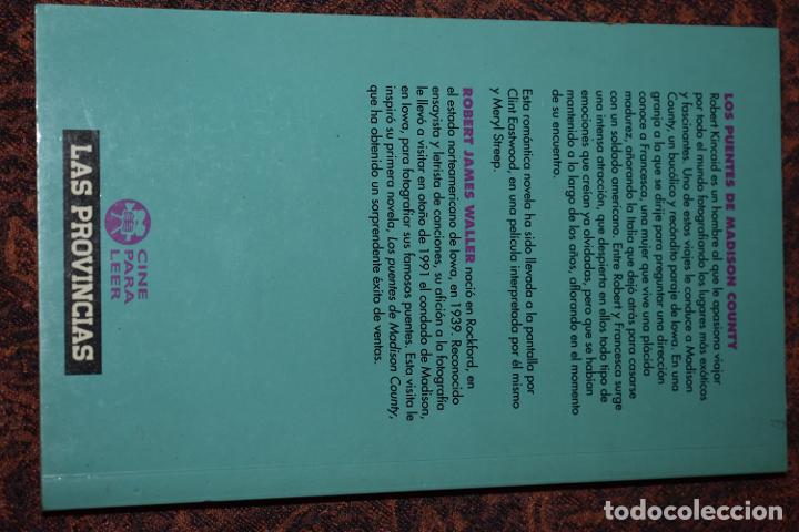Libros de segunda mano: Libro Los Puentes de Madison County de Robert James Waller - Foto 2